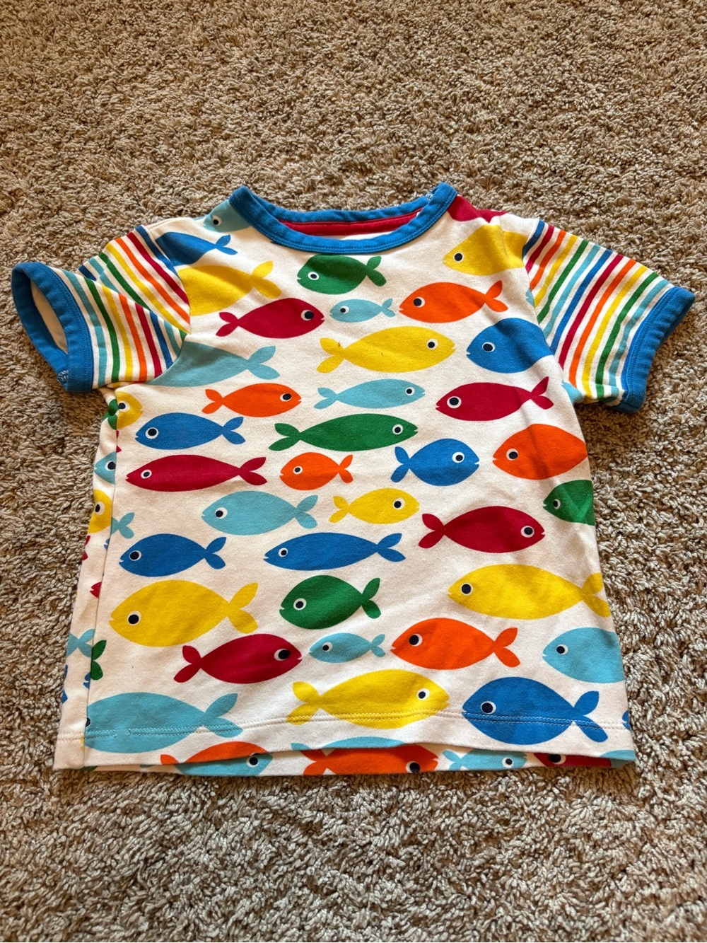 Little Bird colorful fish tee, kids 4